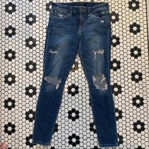 Joe’s jeans denim blue trendy stretchy size 27